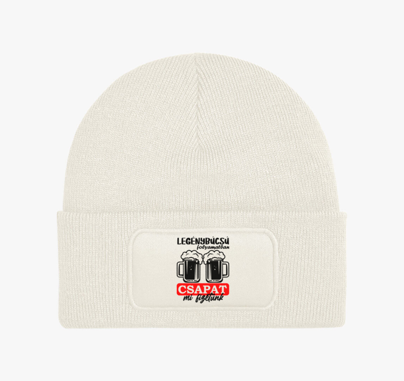 Legénybúcsús Csapat 2 téli sapka