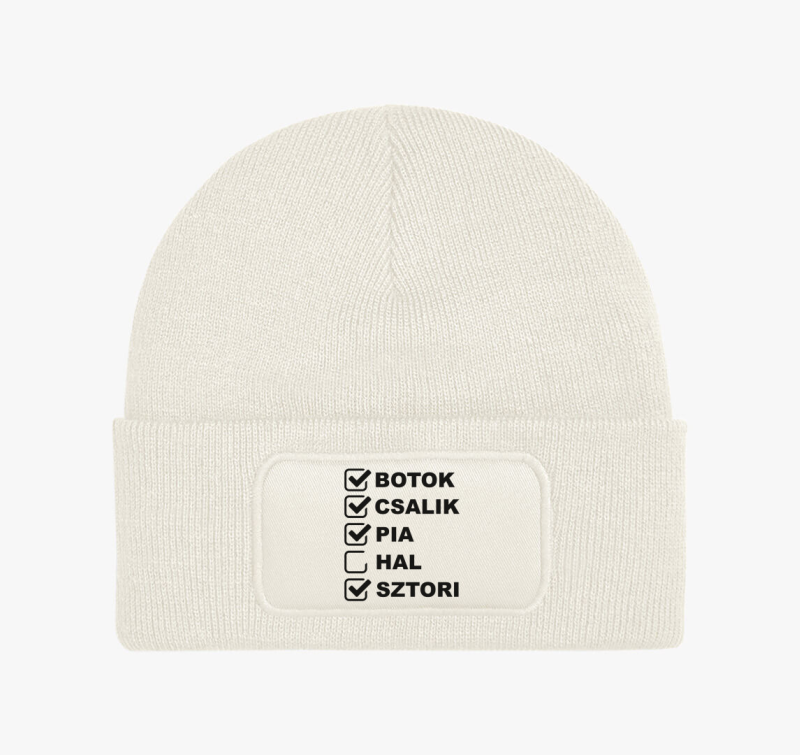 Horgászás hal nélkül téli sapka