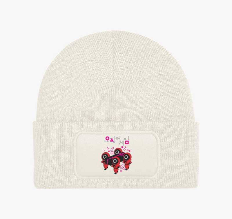 Squid Game gyászkoporsó téli sapka