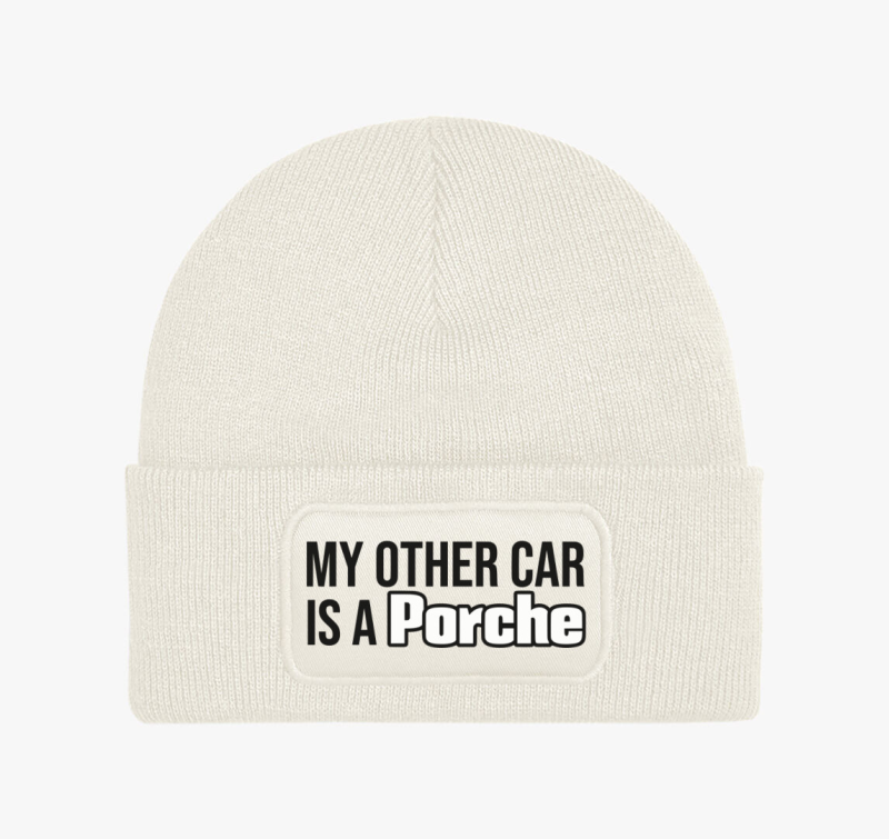 Porche car téli sapka