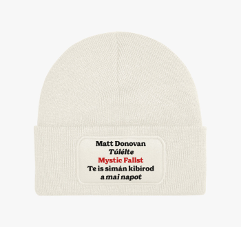 Matt Donovan téli sa