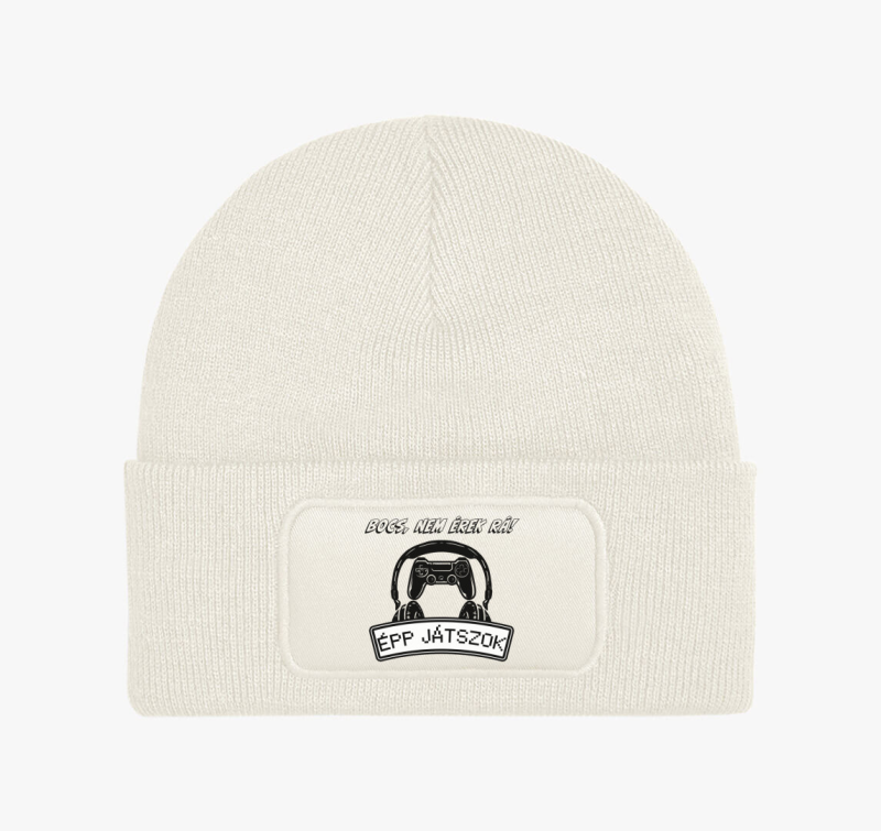 Bocs, nem érek rá épp játszok téli sapka