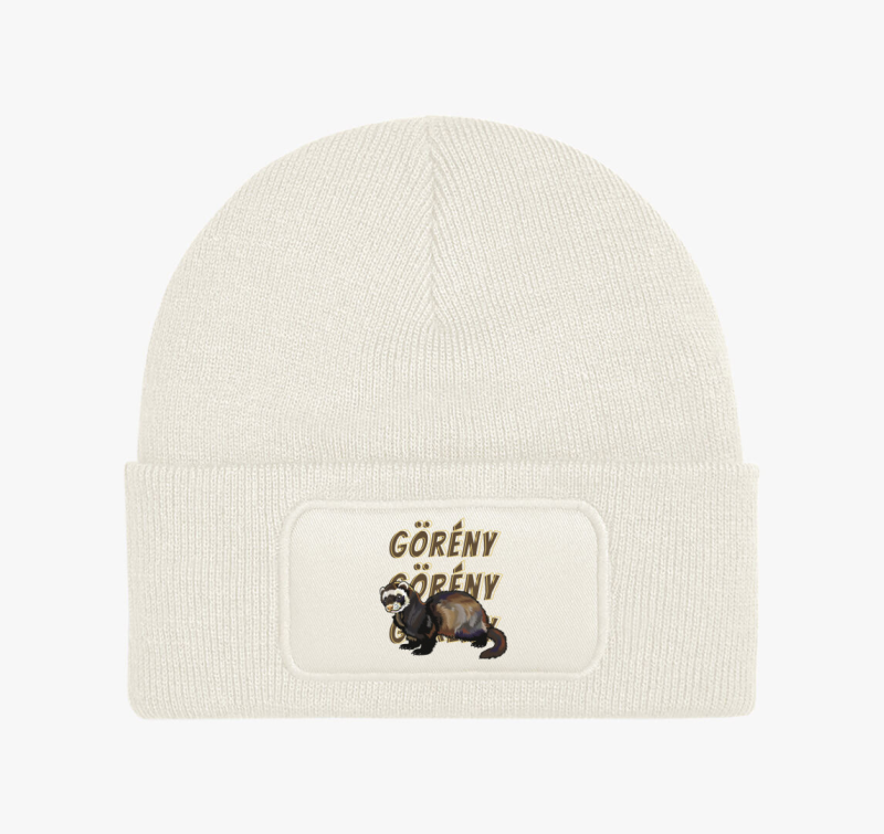 Görény mintás téli sapka