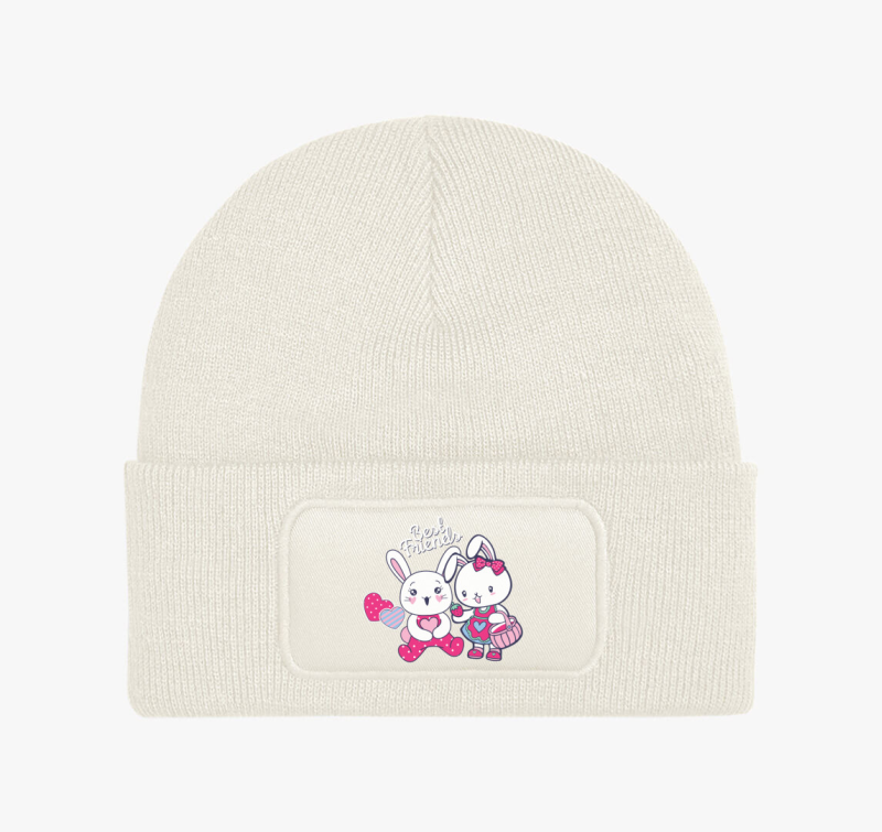 Legjobb barátok nyuszik téli sapka