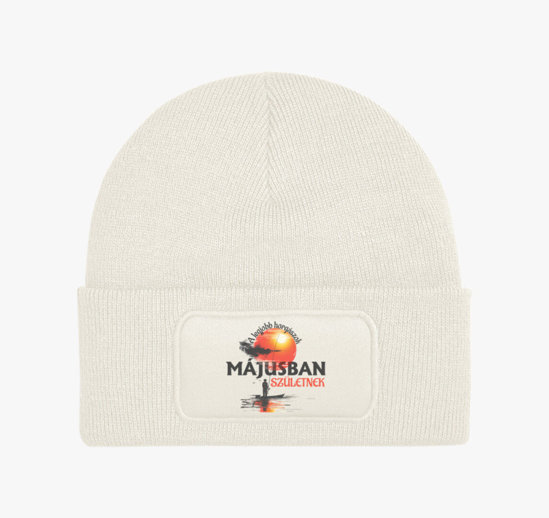 A legjobb horgászok art téli sapka - választható hónappal