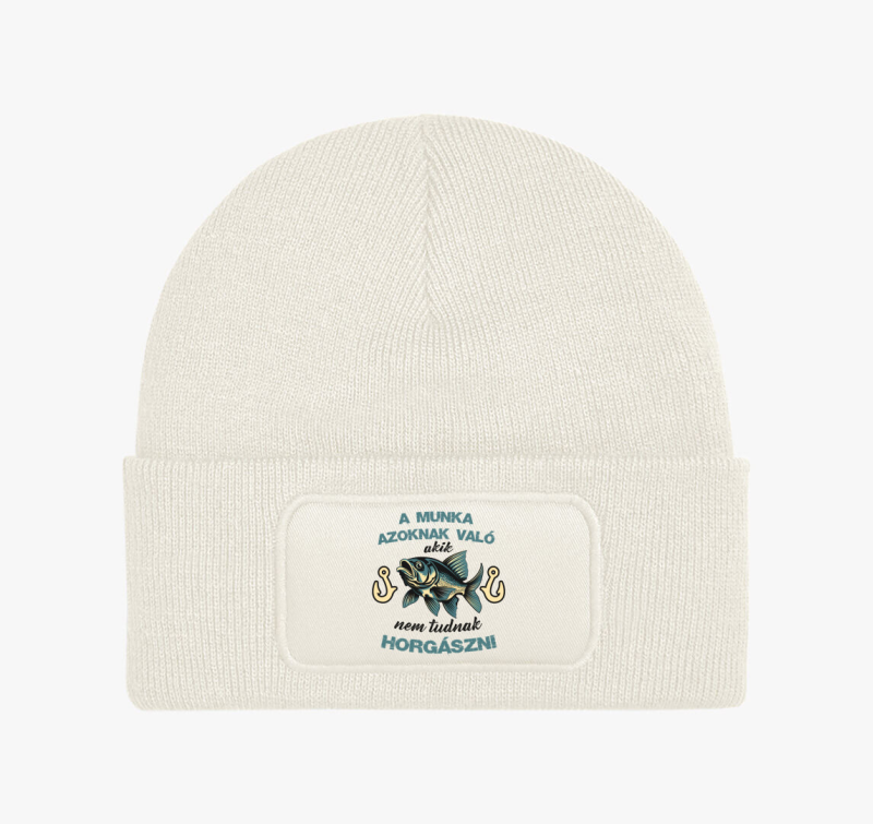A munka azoknak való... téli sapka