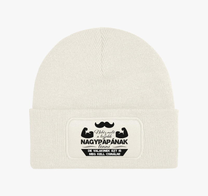 Nehéz meló a legjobb nagypapának lenni téli sapka