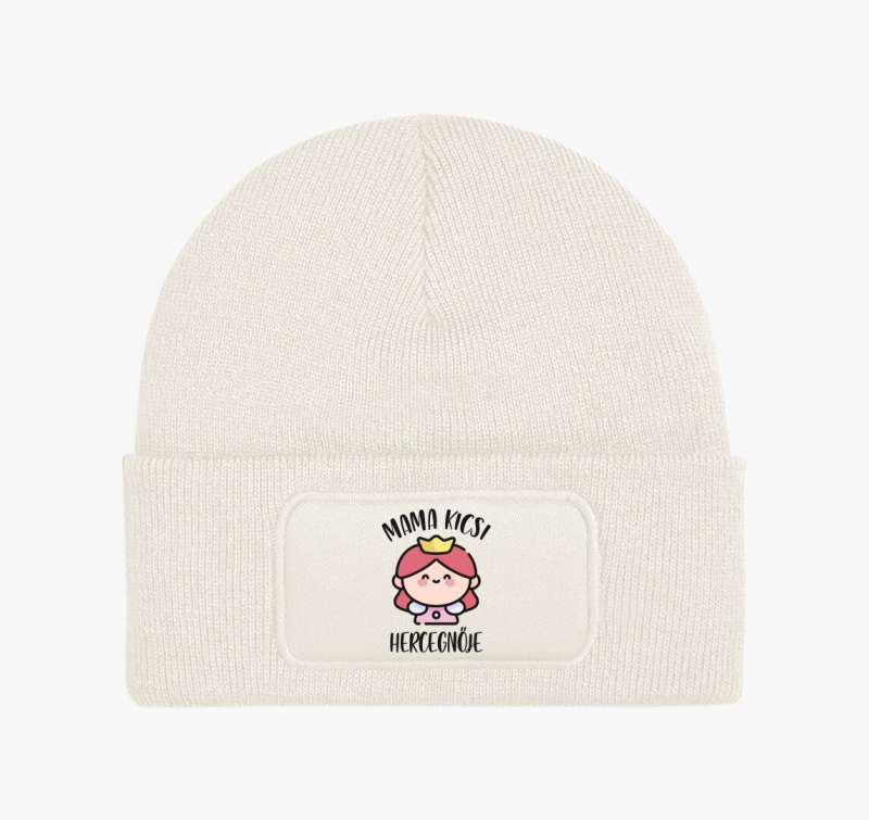 Mama kicsi hercegnője téli sapka