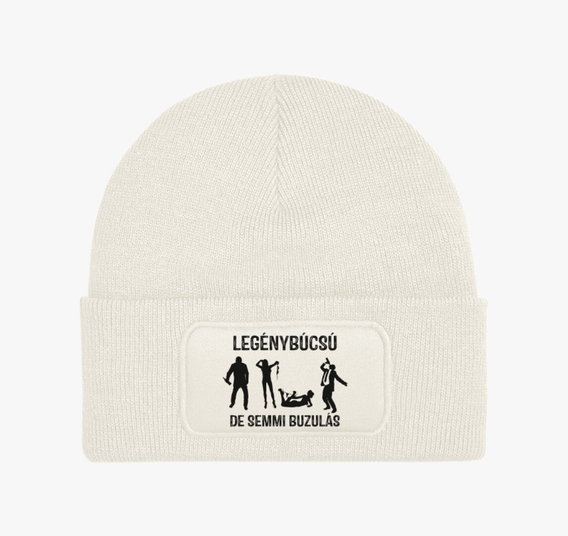 Legénybúcsú, de semmi b*zulás téli sapka