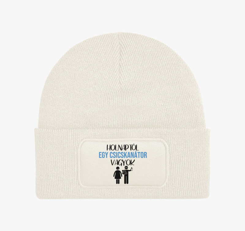Holnaptól egy csicskanátor vagyok téli sapka