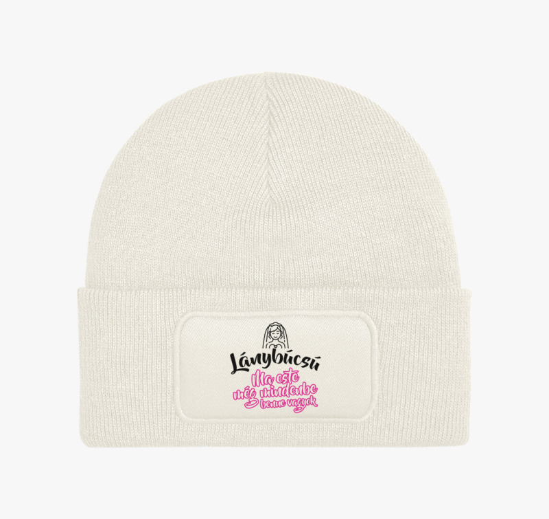 Ma este még mindenbe benne vagyok menyasszony téli sapka