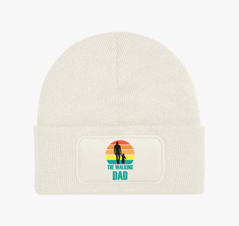 The walking dad mintás téli sapka