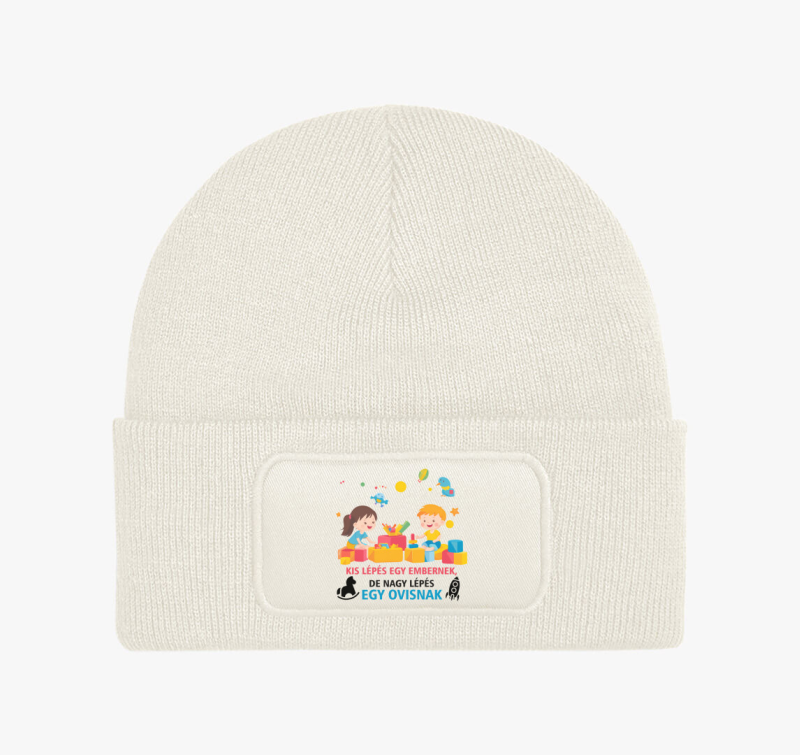 Nagy lépés egy ovisnak téli sapka