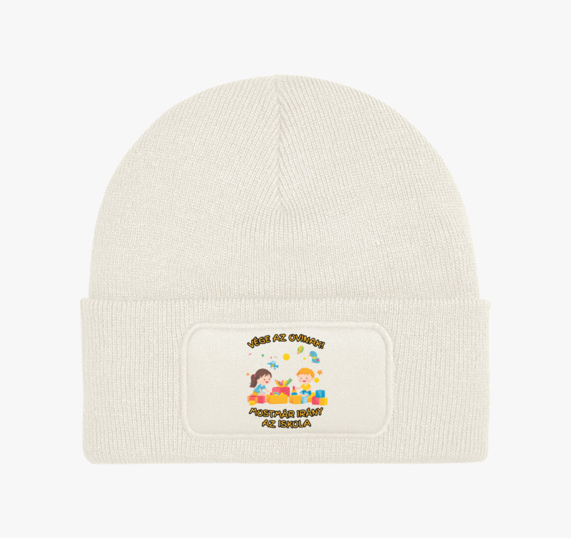 Vége az ovinak téli sapka