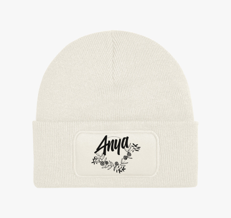 Anya feliratos téli sapka