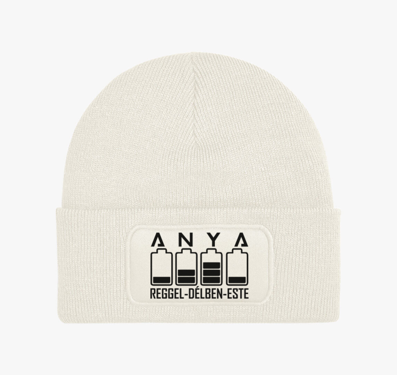 Anya töltős téli sapka
