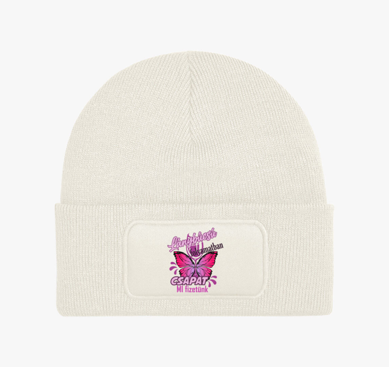 Lánybúcsú folyamatban Csapat téli sapka