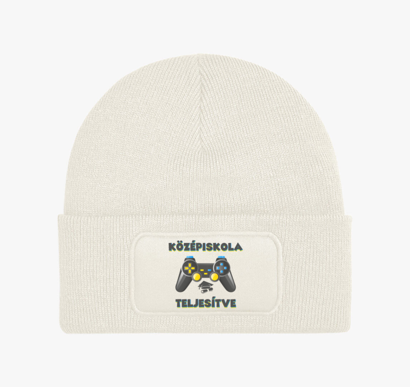 Középiskola teljesítve téli sapka