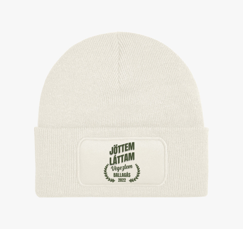 Jöttem láttam végeztem ballagás téli sapka