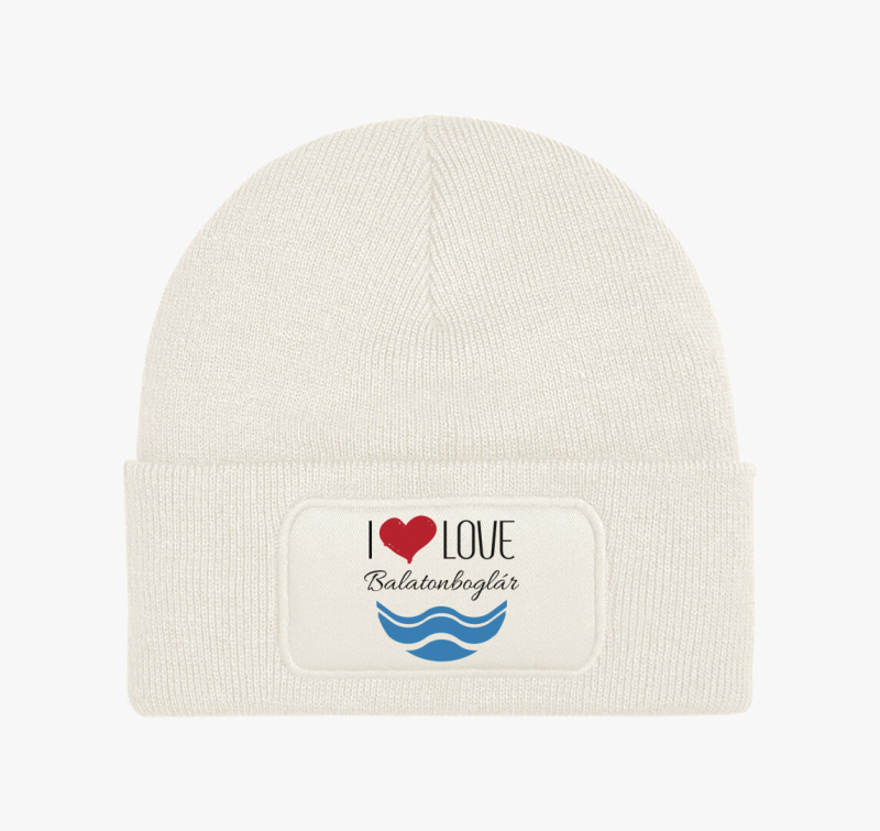 I love Balatonboglár téli sapka