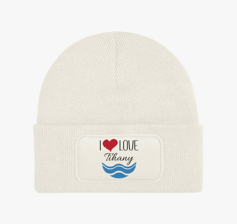 I love Tihany téli sapka