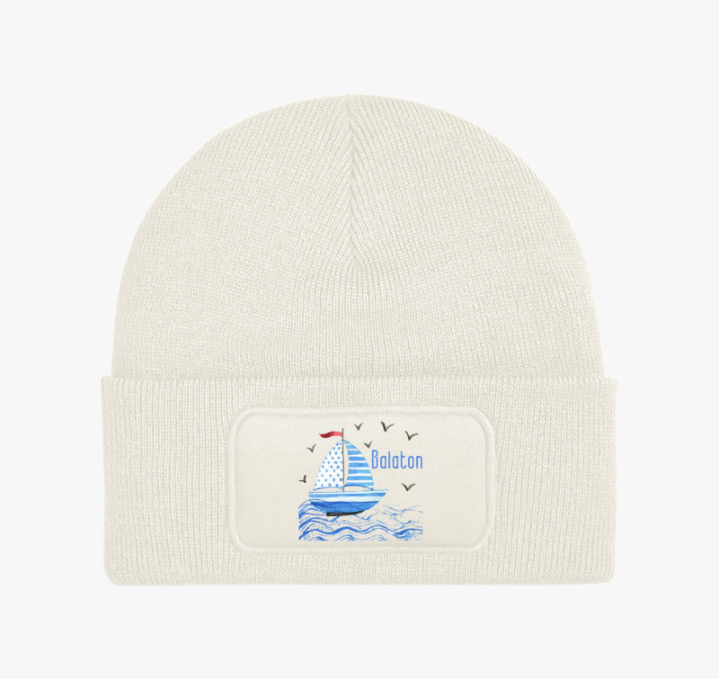 Vitorlás Balaton téli sapka