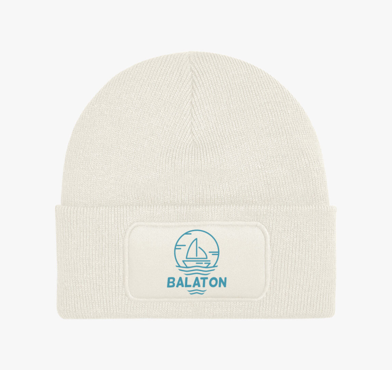 Világoskék Balaton téli sapka