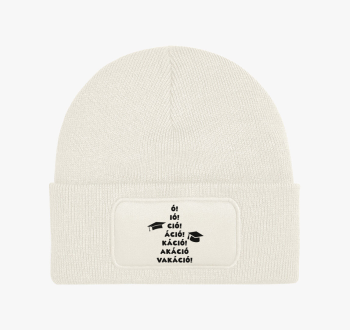 Vakáció téli sapka