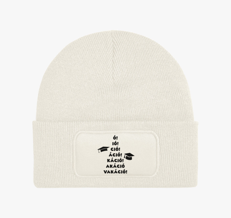Vakáció téli sapka