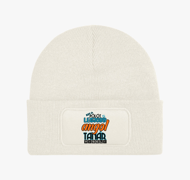 Angol tanár téli sapka