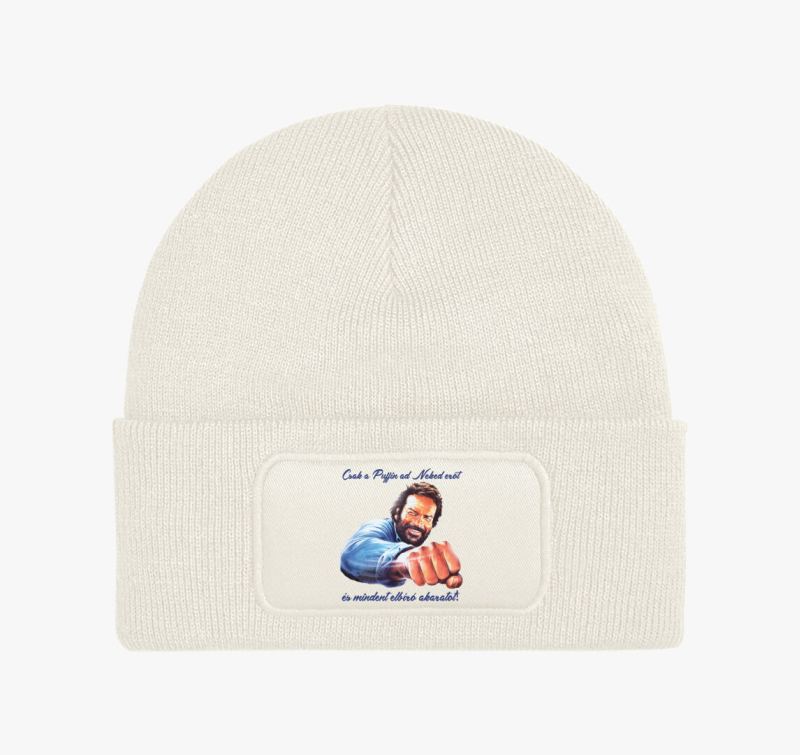 Bud Spencer puffin ököl téli sapka