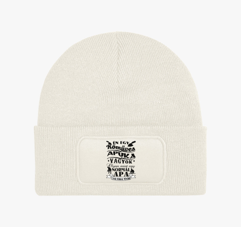 Kőműves apuka téli sapka