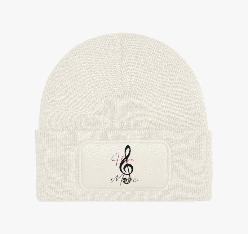 I love music téli sapka