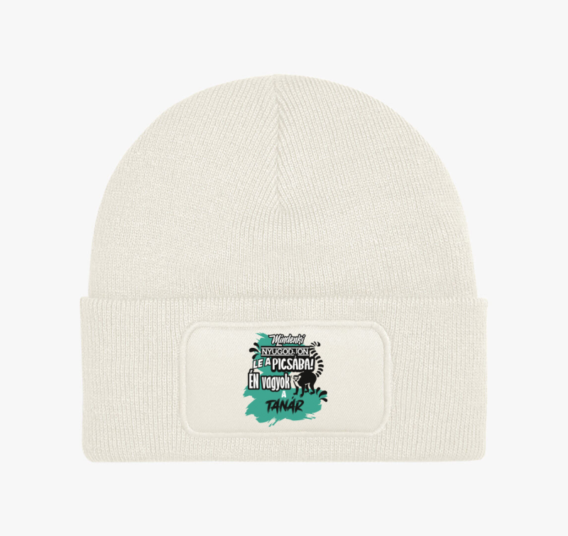 Mindenki nyugodjon le tanár vagyok téli sapka