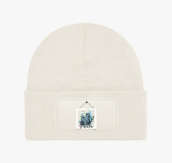 Fényképész téli sapk