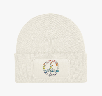 Békejel virágokból -...