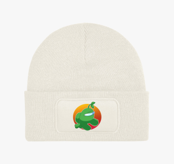 Among Us zöld téli s