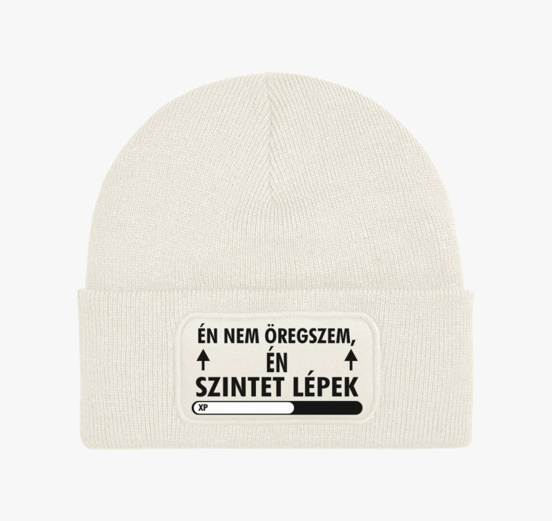 Nem öregszem szintet lépek v2 téli sapka