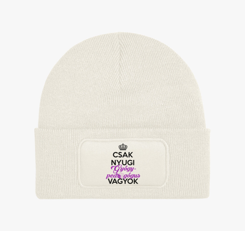 Gyógypedagógus téli sapka
