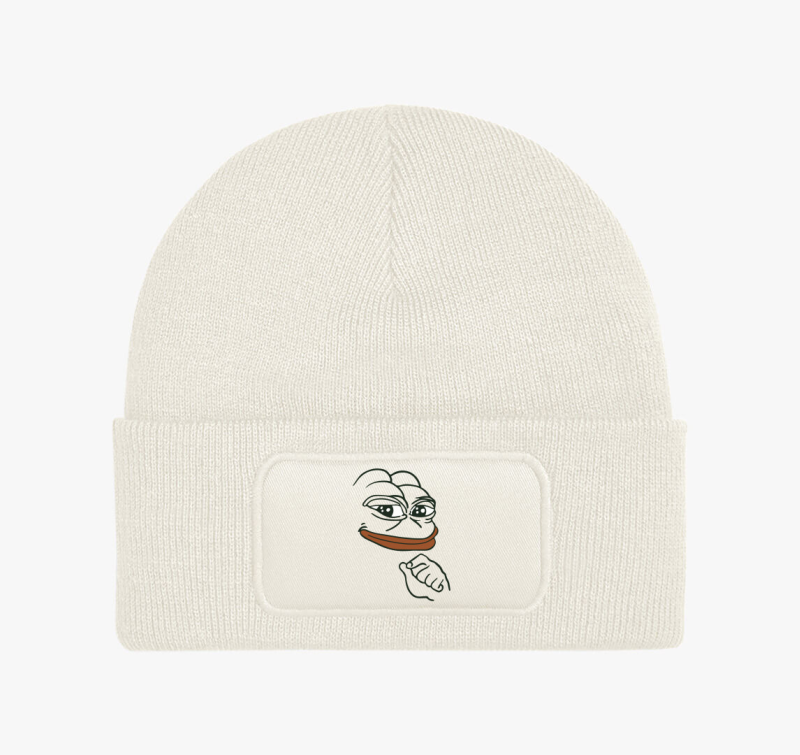 Pepe a Béka mosolygós téli sapka