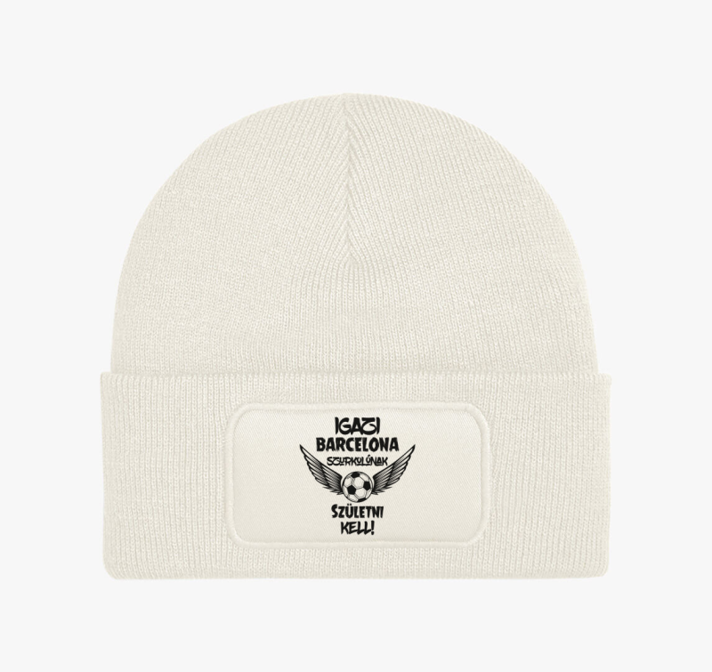 FC Barcelona szurkoló téli sapka