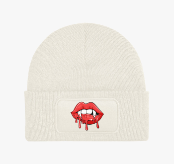 Vámpír száj téli sap