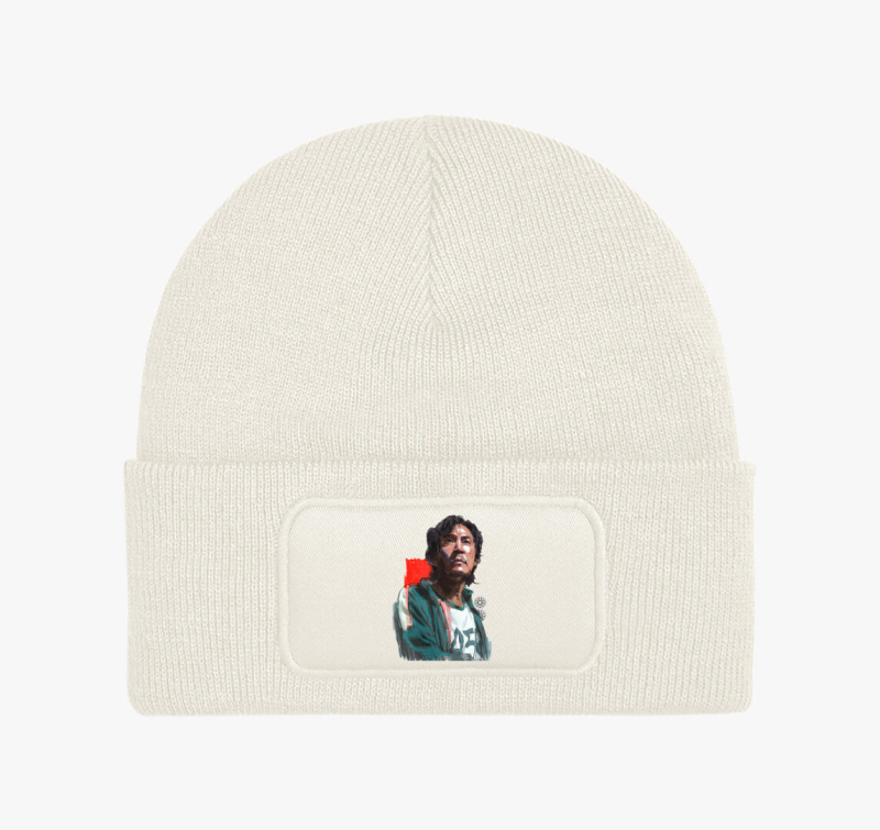 Squid Game - Seong Gi-hun art téli sapka