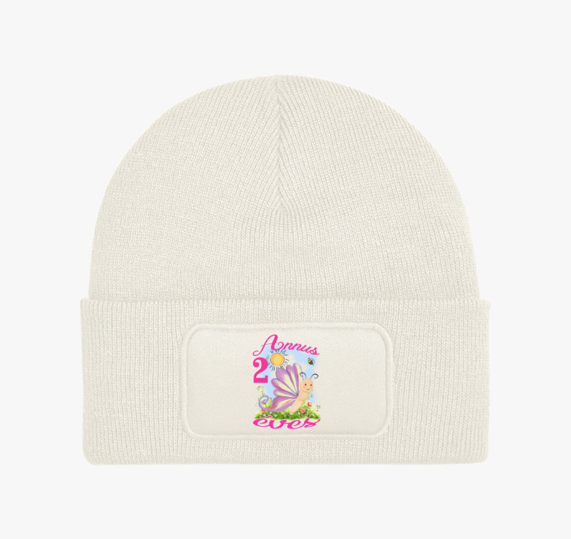 Színes pillangó szülinapi gyerek téli sapka