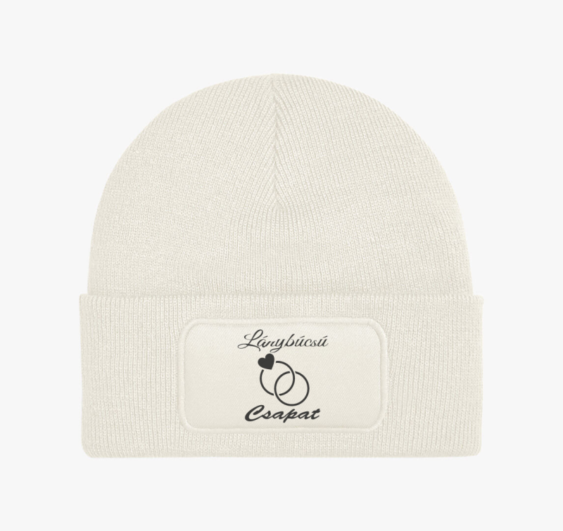 Lánybúcsú csapat téli sapka