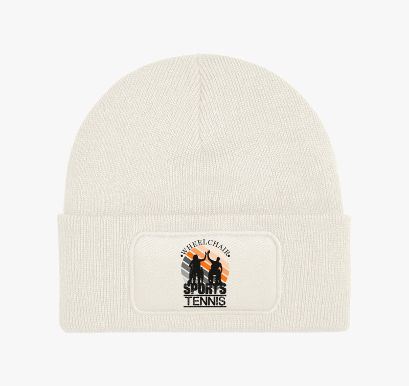 Kerekesszékben sport tennis téli sapka