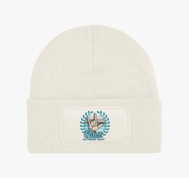 Jelbeszéd LOVE téli sapka