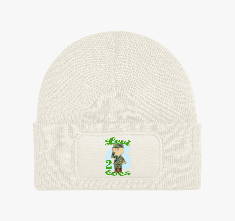 Katona szülinapi gyerek téli sapka