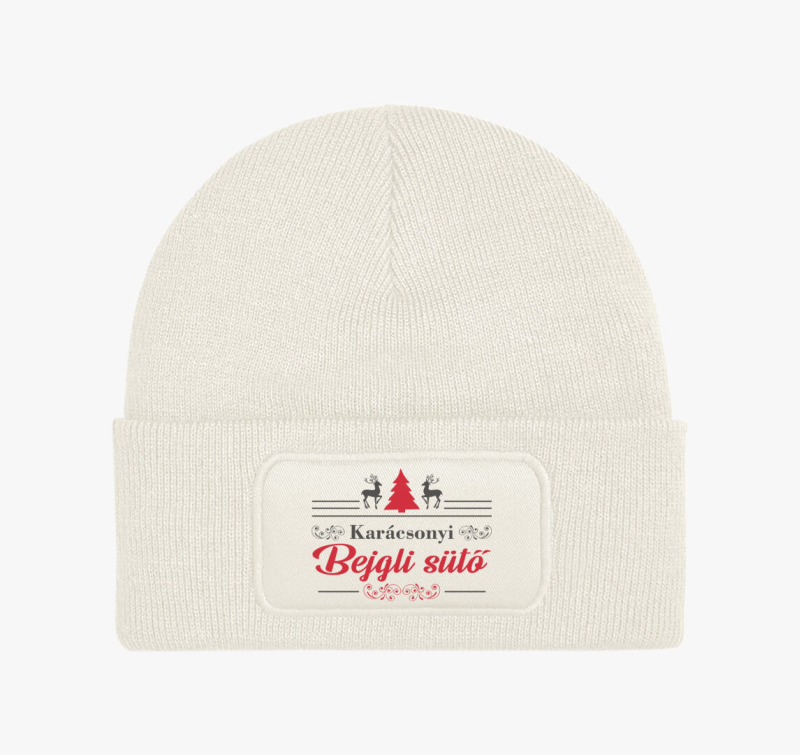 Karácsonyi bejgli sütő téli sapka