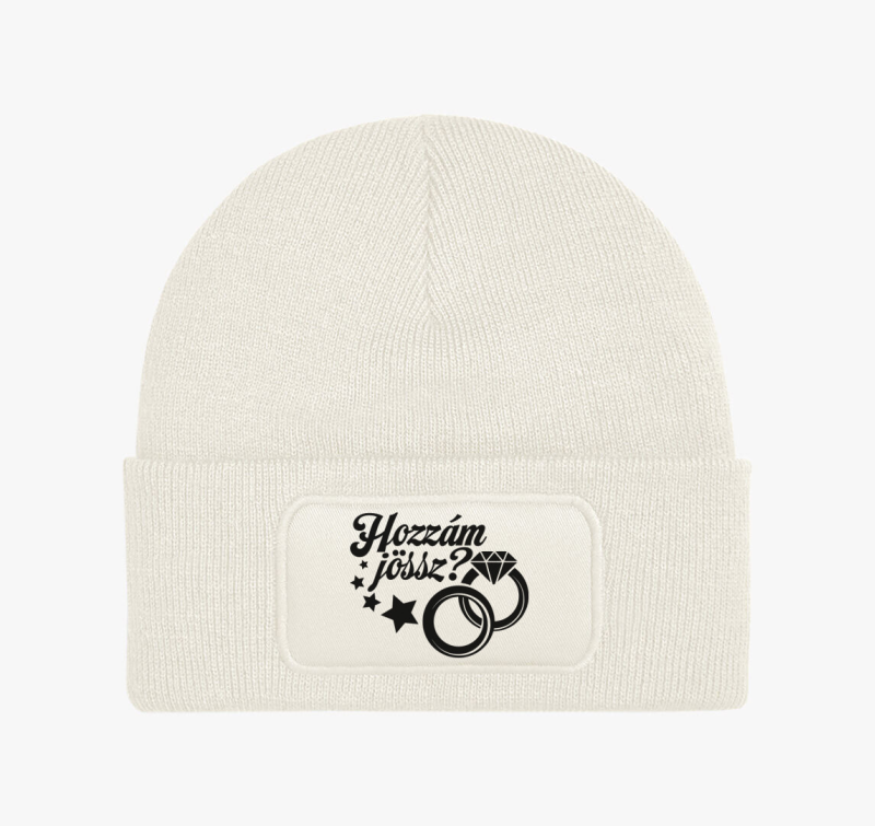 Hozzám jössz mintás téli sapka